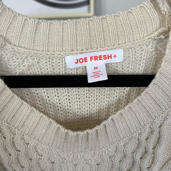Cable knit sweater dress from joe fresh - Picture 2 of 3